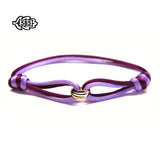 14K Tricolor Double Knotted