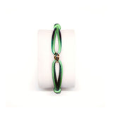 14K Tricolor Double Knotted