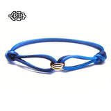 14K Tricolor Double Knotted