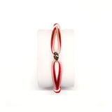 14K Tricolor Double Knotted