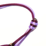 14K Tricolor Double Knotted