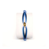 14K Tricolor Yellow Gold Double Knotted