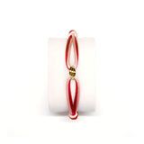 14K Tricolor Yellow Gold Double Knotted