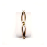 14K Tricolor Yellow Gold Double Knotted