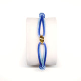 14K Tricolor Yellow Gold Double Knotted